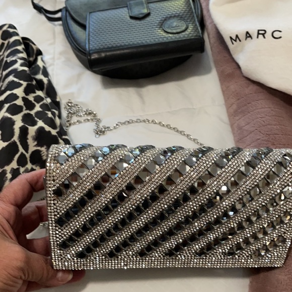Evening Clutch Bag w/chain - Picture 5 of 6